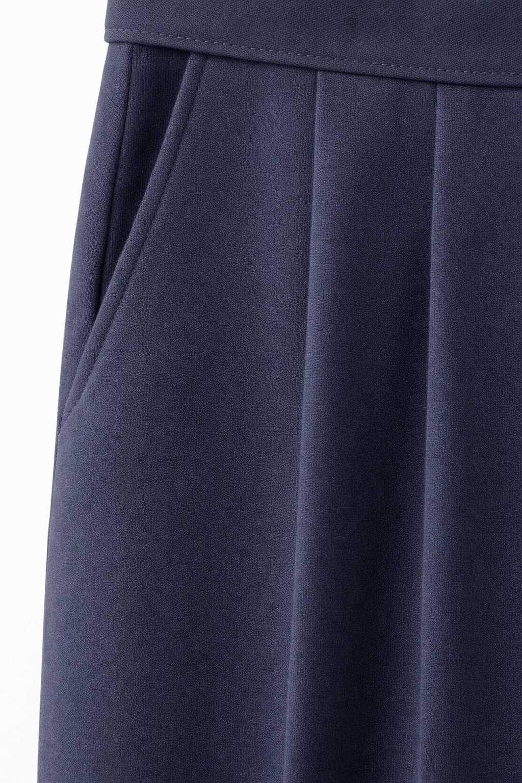 Heritage Blue Pleated Trousers